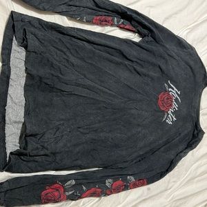 Hollister rose long sleeve shirt